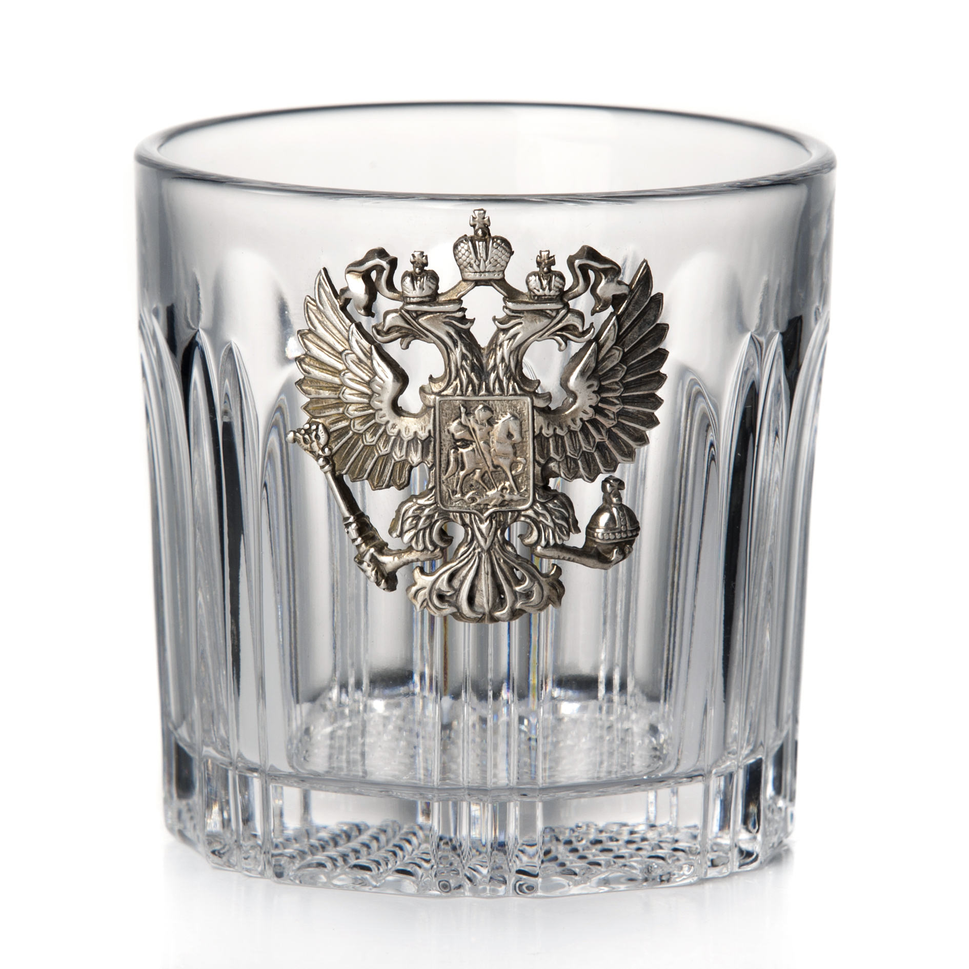 Стакан «Виски» с гербом РФ, 200 мл., 1 шт.